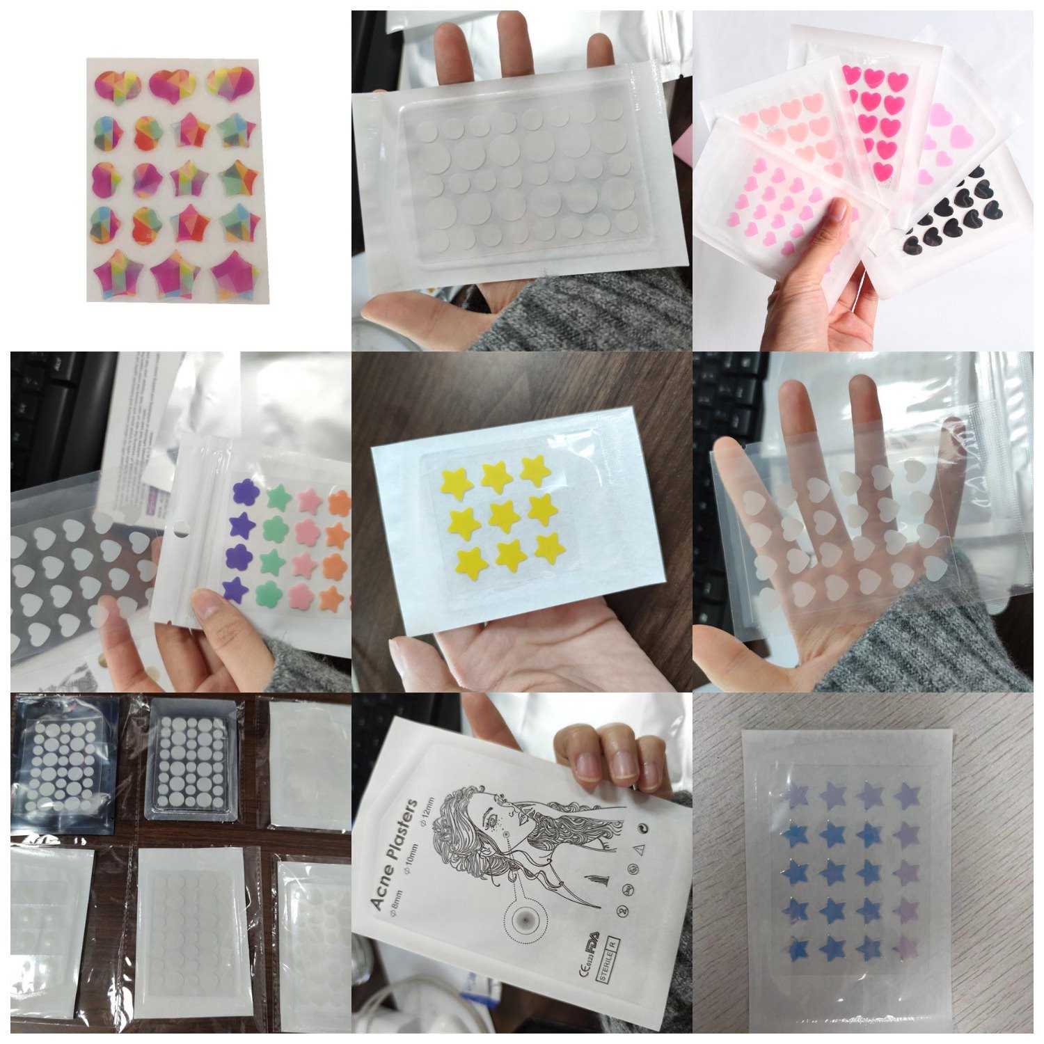 physical acne patches